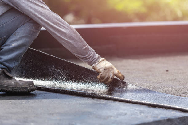 Professional Waterproofing technician working in Dunkirk, NY